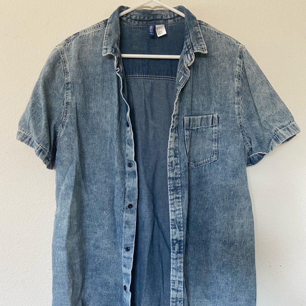 H&M Jean Button Down - Picture 2 of 7